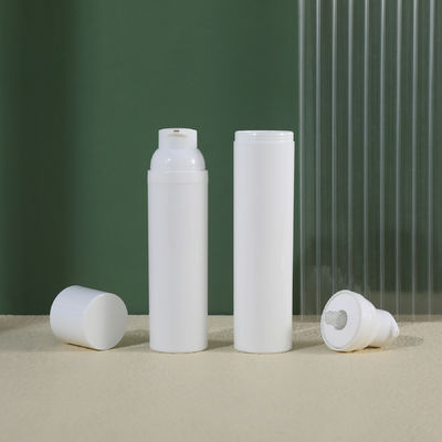 Customized Colors Skincare Airless Lotion Pump Bottle 1oz 2oz 3oz 4oz 5oz 8oz Matte White Airless Frosted for Serum Cream