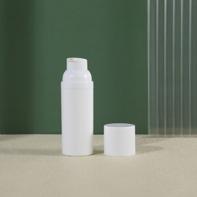 Customized Colors Skincare Airless Lotion Pump Bottle 1oz 2oz 3oz 4oz 5oz 8oz Matte White Airless Frosted for Serum Cream